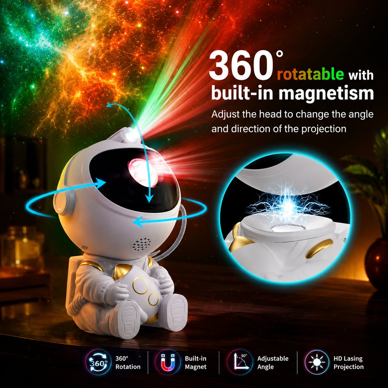 Darexio Galaxies Projector